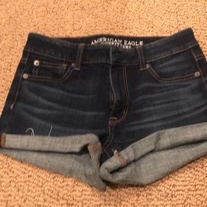 American eagle jean shorts. Never worn. Size 4
